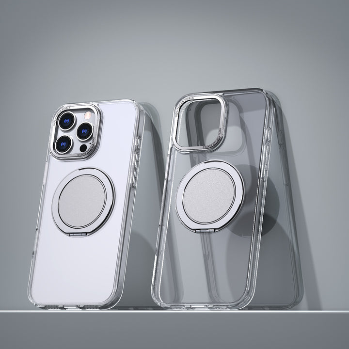 Suport rotativ Magnetic Transparent 360 cu carcasă telefonică rezistentă la picătură Fulcrum