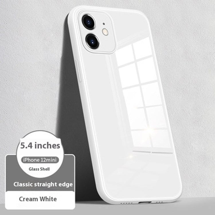 Applicable To Liquid Silicone Glass Phone Case