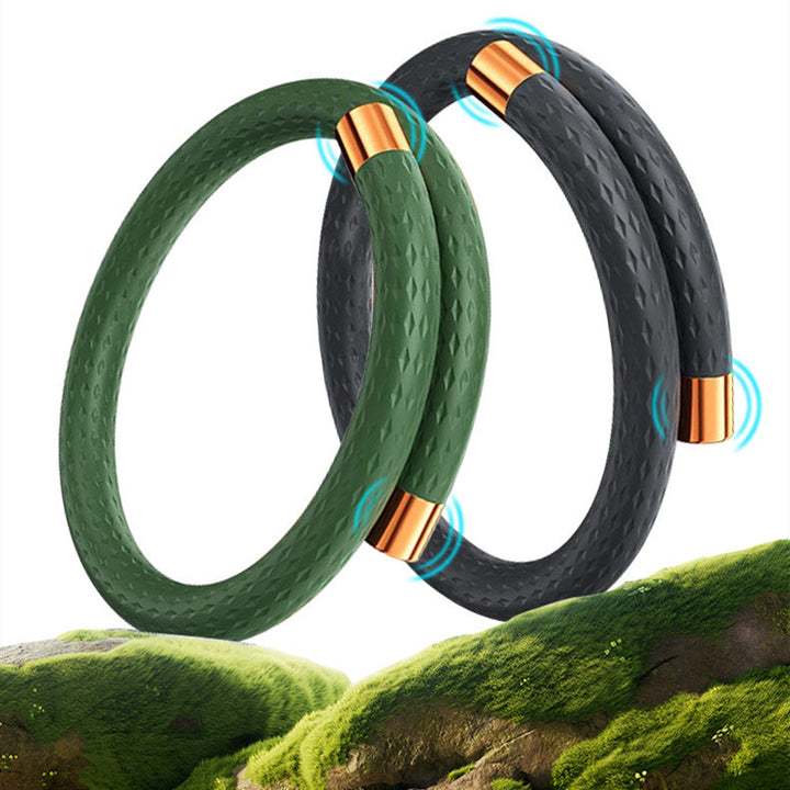 Six-color Outdoor Silicone Anti-static Bracelet
