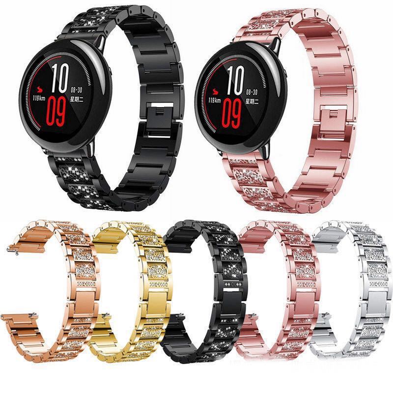 Trois perles STRAP DIAMOND POUR CEAUTRE ACIER METALLE ACTIVE 2 Watch4GT2