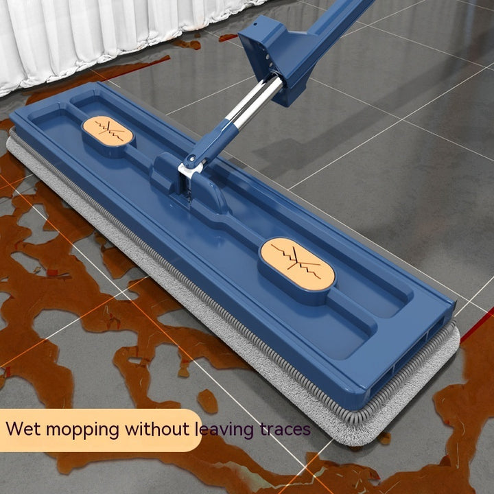 Ny stil stor flat mopp 360 roterende mopp egnet forskjellige typer gulv sterk vannabsorpsjon for rengjøring av hjemmet