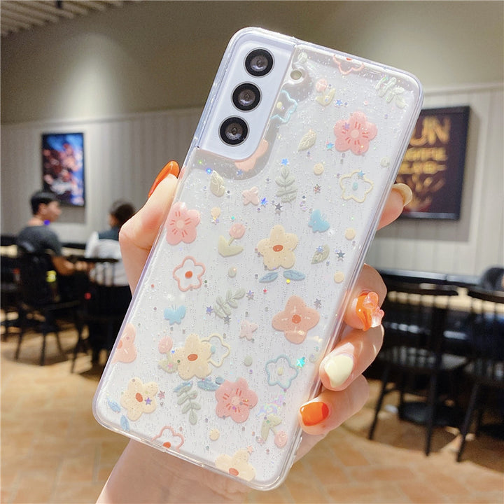 Fashion Minimalist Floral Phone Case Protector