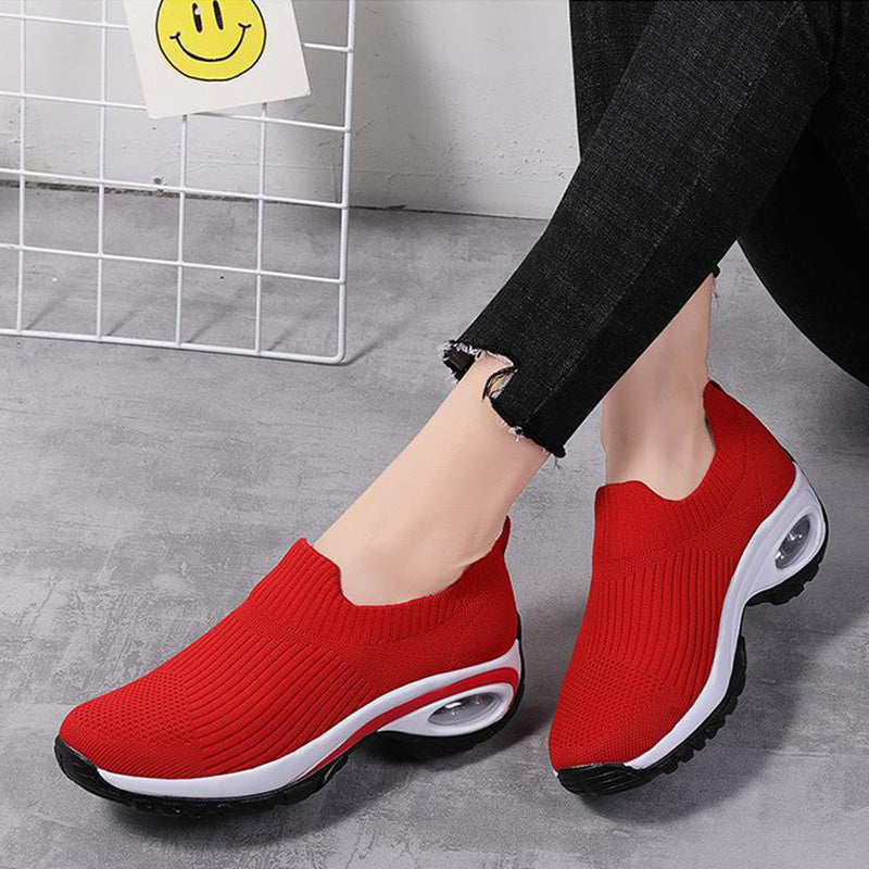 Sneakers Women Air almofhion malha respirável Running Sports Shoes