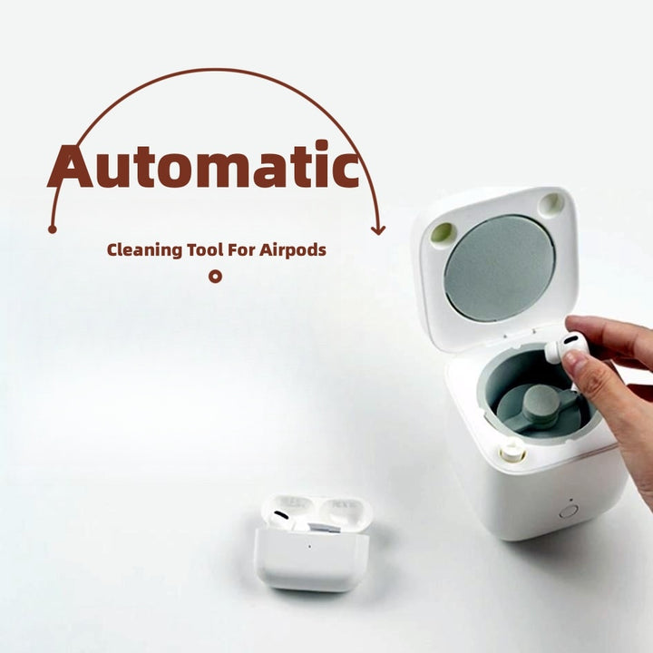 Căști cu mai multe funcții Kit CARDLAX AIRPODS AirPods Instrument de curățare automată pentru AirPods