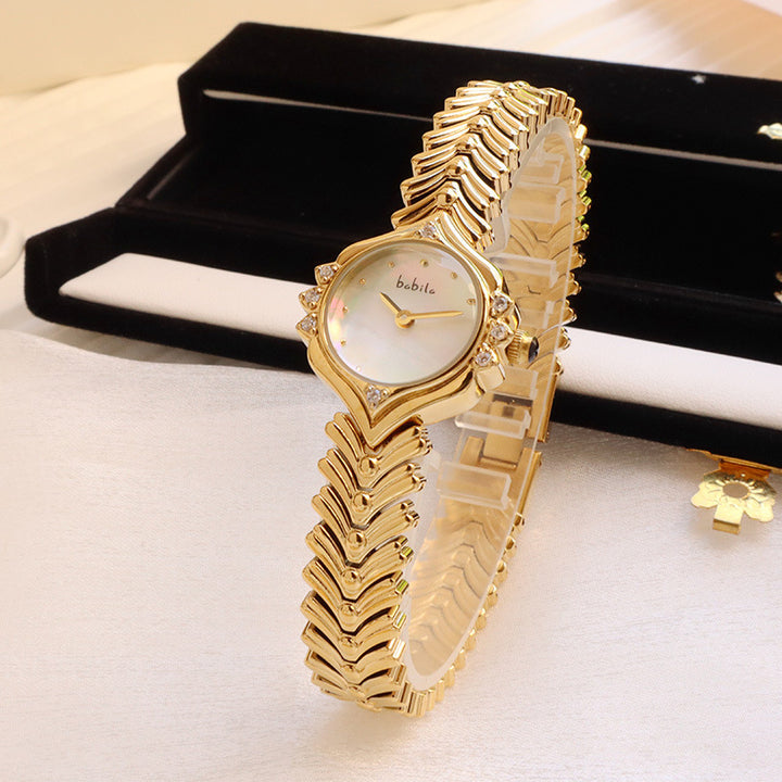 Bamboo Chain Gift Quartz Women's Watch