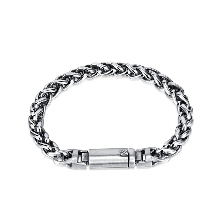 Moda Hip Hop Trendy Keel Chain Jewelry Bracelet de aço de titânio
