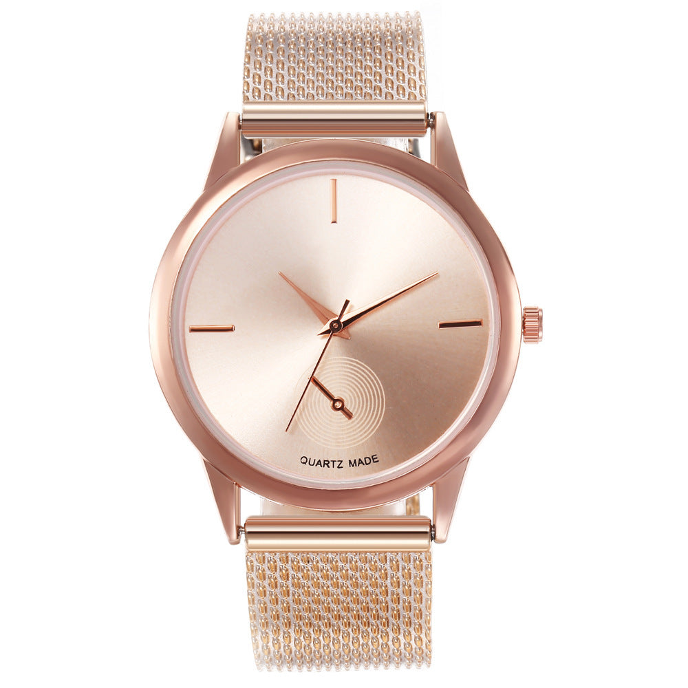 Women's Creative Plastic Mesh Quartz Watch