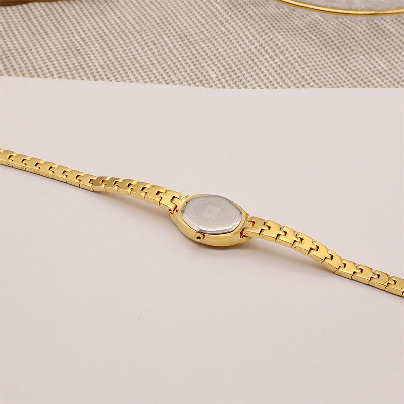 Fashion Fashion Alluvial Gold Vintage Ananas Pattern Watch