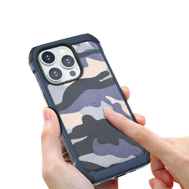 Nieuwe camouflage mobiele telefoon hoesje all-inclusive airbag anti-fall
