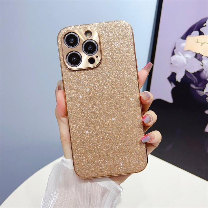 Elektroplattierte Star Diamond Phone Case All-inclusive