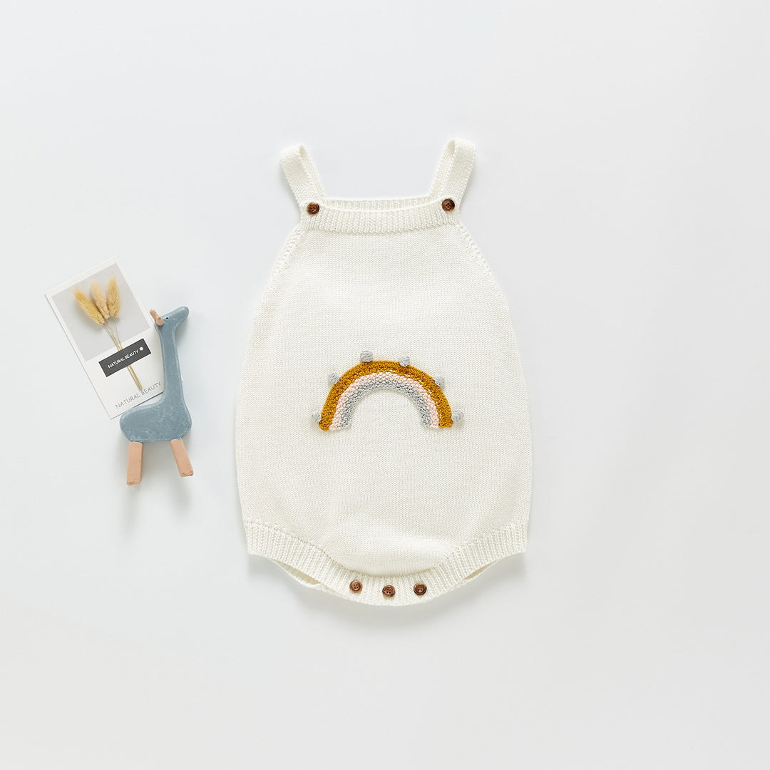 Új kislány baba kötött szíj jumper