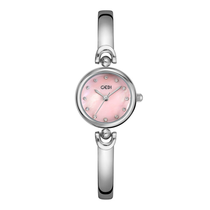 Simple Design Small Exquisite Round Dial Bangle Watch Quartz Watch