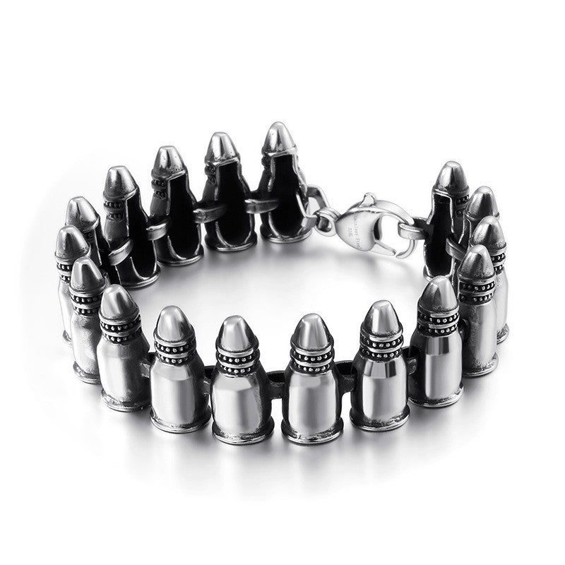 Pulsera de roca gótica punk europea y americana