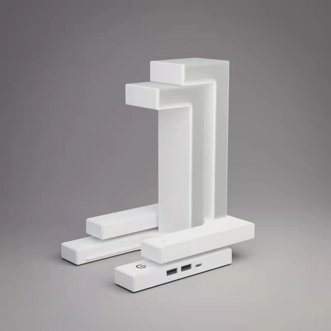 Lámpara de balance de mesa de carga de carga inalámbrica creativa para teléfonos