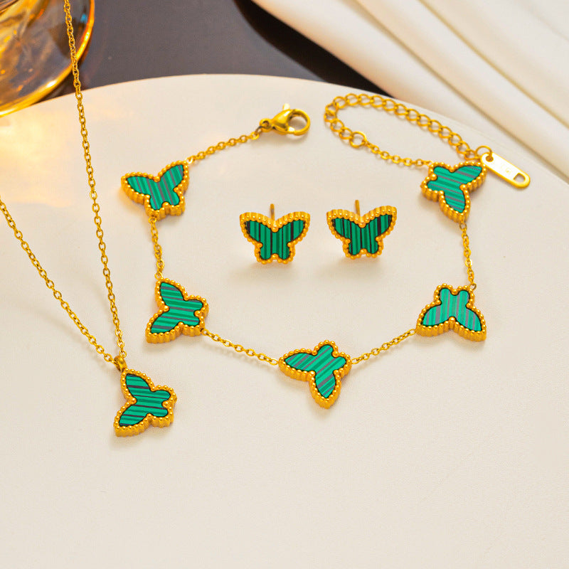 Simple Butterfly Ornament Three-piece Set