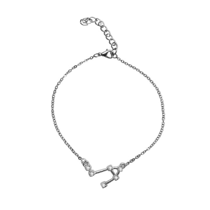 Zodiac Zodiac Bracelet Crystal Bracelet Lady Gift