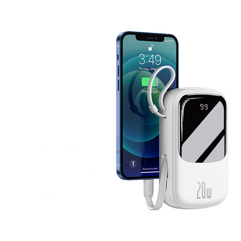 Q Electric Mini Power Bank con una gran capacidad de 20000 mAh