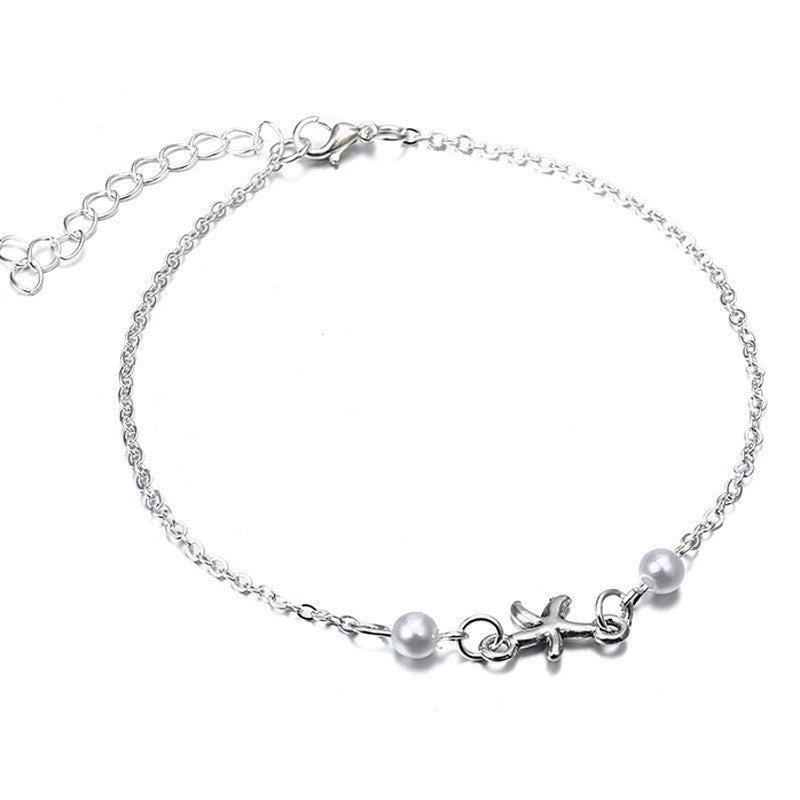 Bracciale semplice e creativo Bracciale Pearl Rice Bead Handpiece Yoga Handpiel di stellini personalizzati a pendente