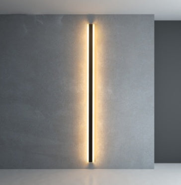 Minimalist uzun LED duvar lambası