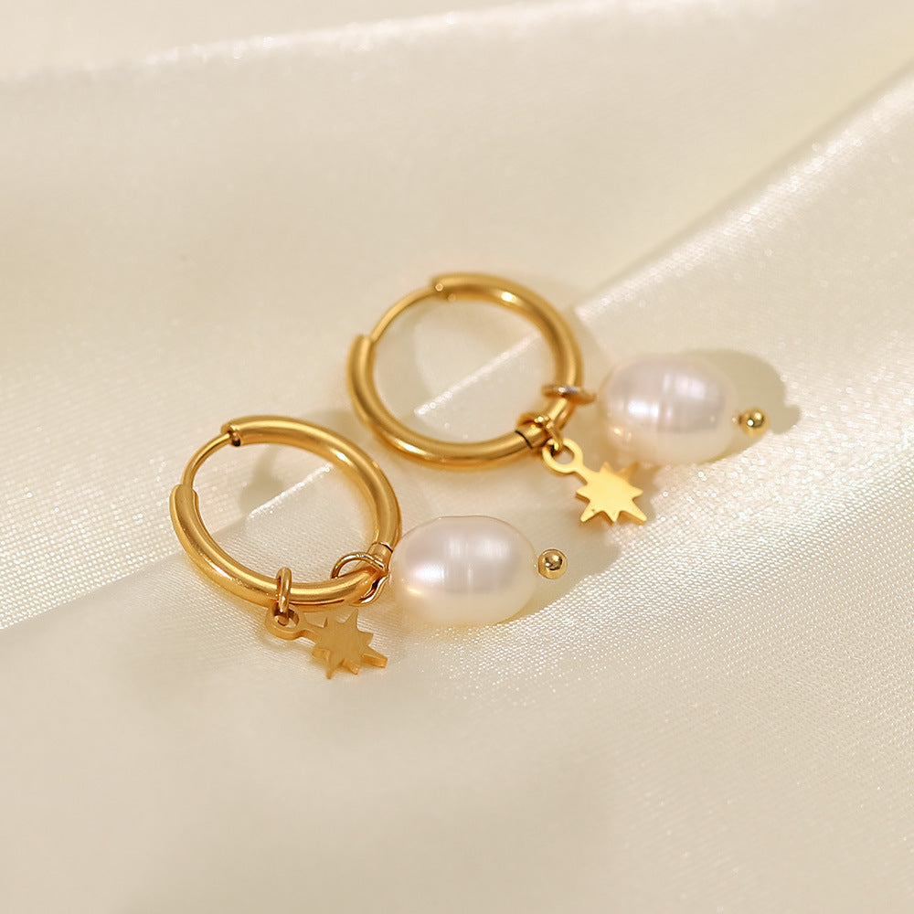 Freshwater Pearl XINGX Earrings For Women