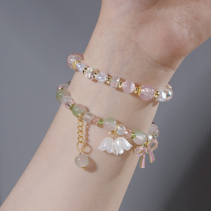 Nouveau bracelet de lys de style chinois Simple