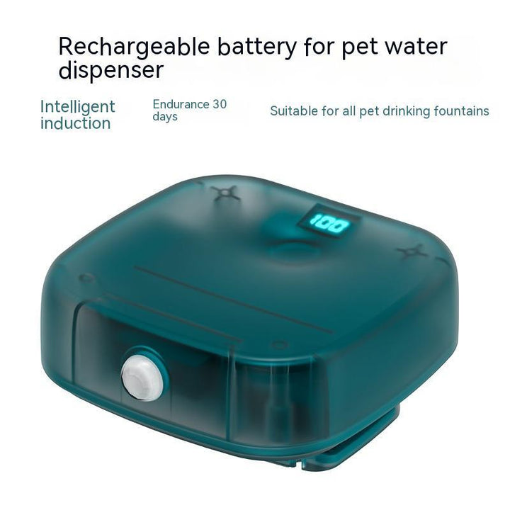 猫自動水ディスペンサー充電コンパニオンワイヤレススマート充電式バッテリー