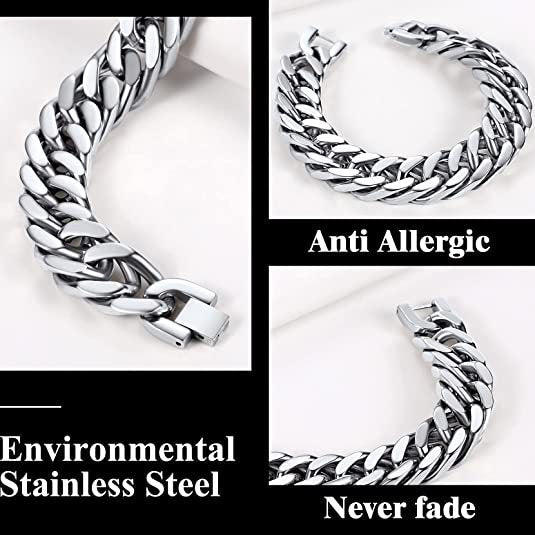 Personalized Punk Titanium Steel Bracelet