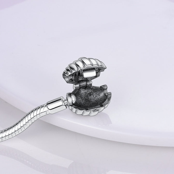 Schalenkupferbeschichtung 925 Silberanhänger Perlen -DIY -Armband