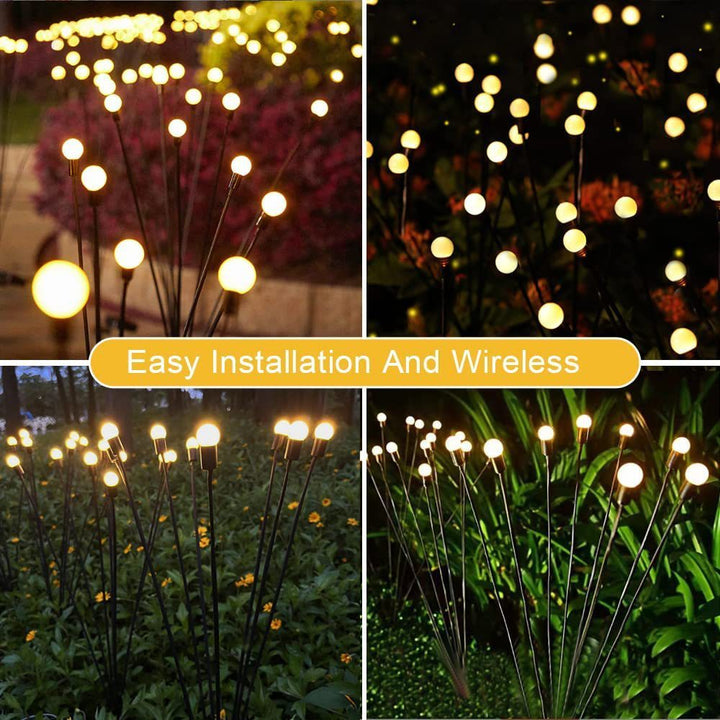 LED Pneumatic Firefly Ground Plug-in Lamp