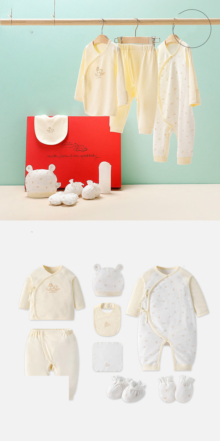 Подаръчна кутия за новородени бебешки дрехи