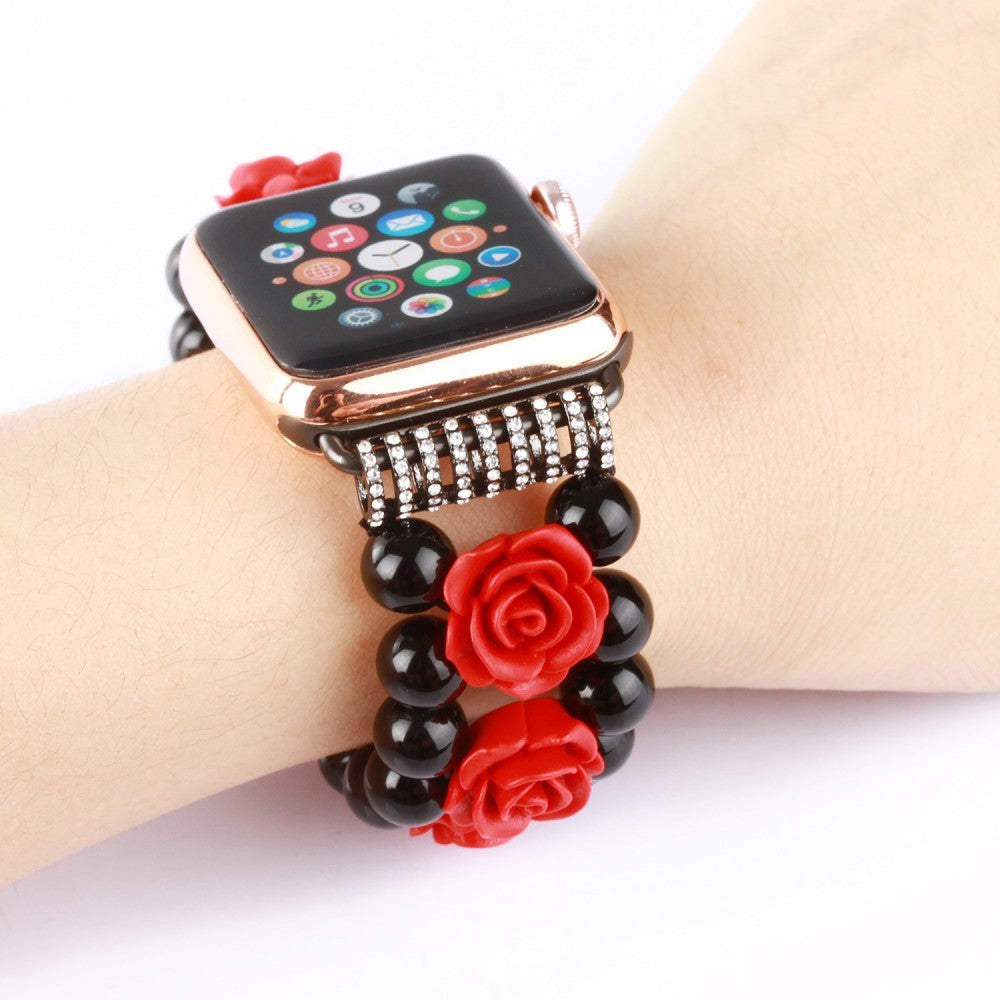 Black Onyx Jewelry Smart Watch Band