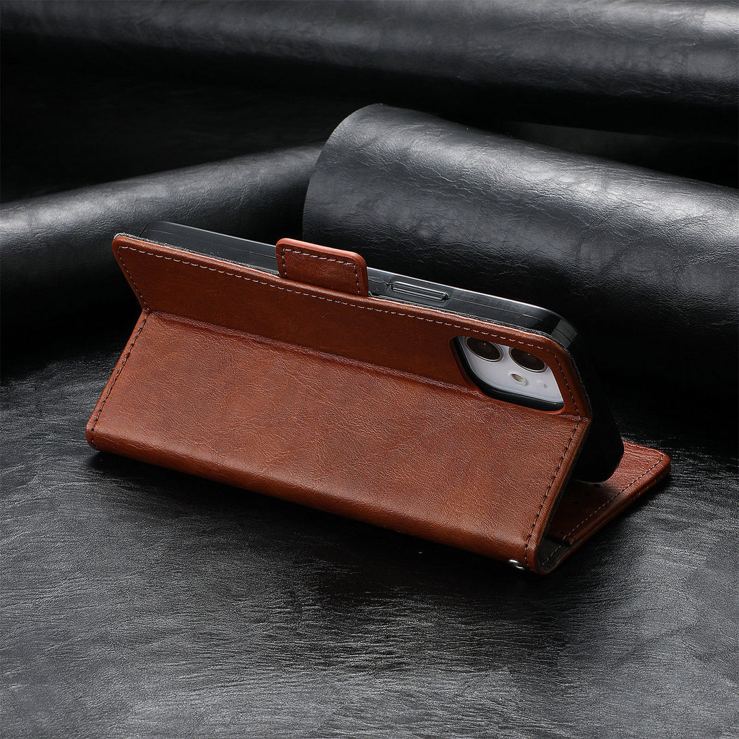 Flip Business Business Leather Phone Case simple
