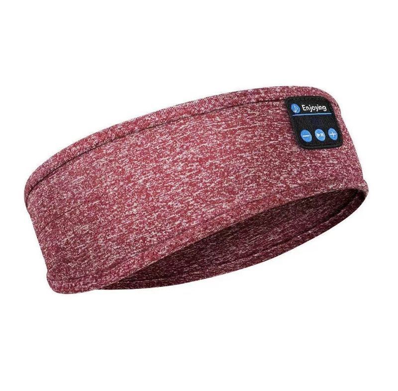 Bluetooth sans fil Bluetooth Sorme Bouleau Bouple Masque pour les téléphones oreilles de musique confortable et élastique douce pour sports de dormeurs latéraux
