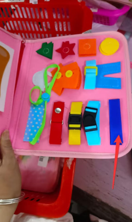 Nieuw drukke boek Kinderen drukke bord dressing en knopen leren baby vroege educatie kleuterschool sensorisch leren speelgoed