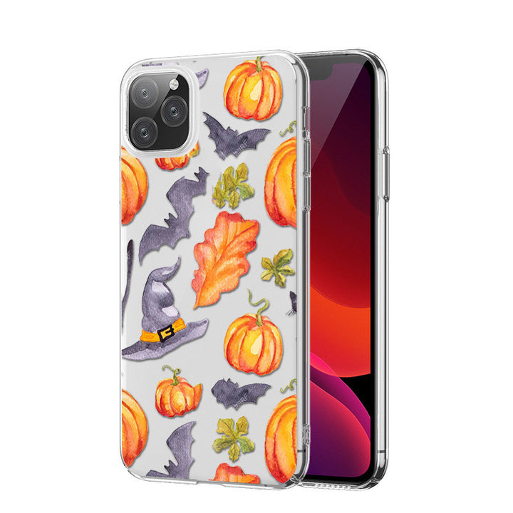 Halloween Series Transparent Silicone Phone Case