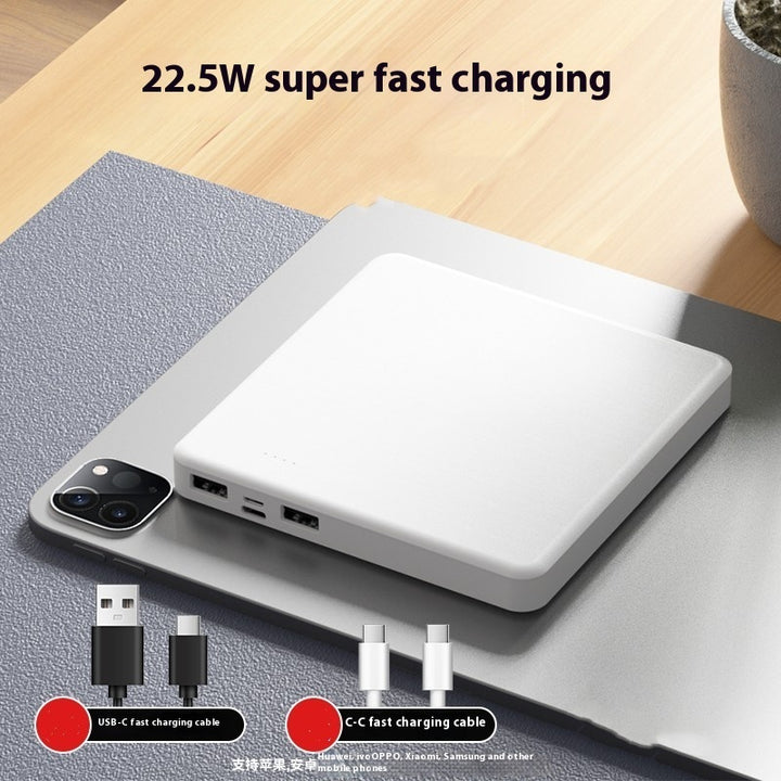 Small Portable Large Capacity 20000 MA Fast Charge Power Bank