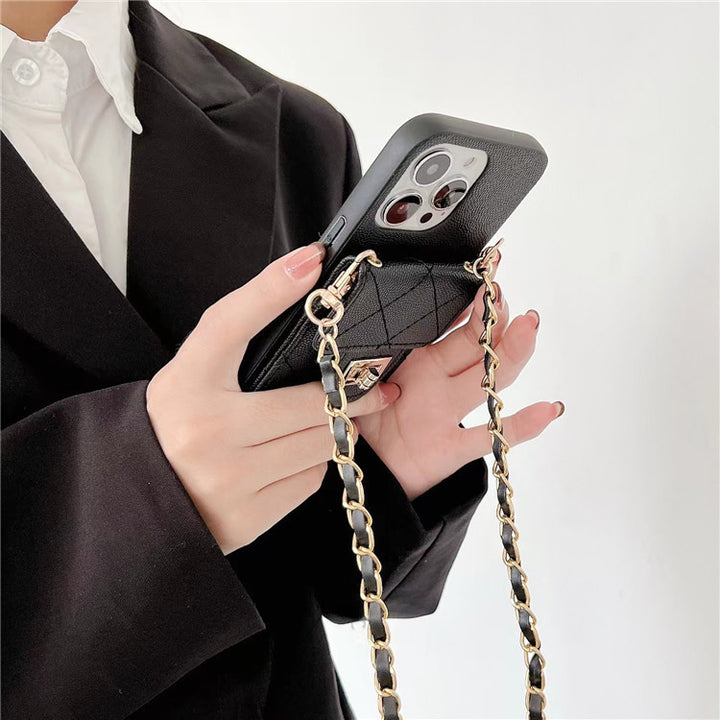 Diagonal Chain All-inclusive  Mobile Phone Case