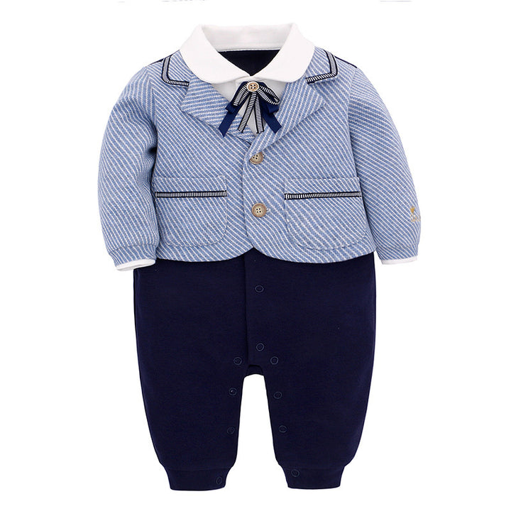 Spring and Automne Baby Boy Gentleman Romper