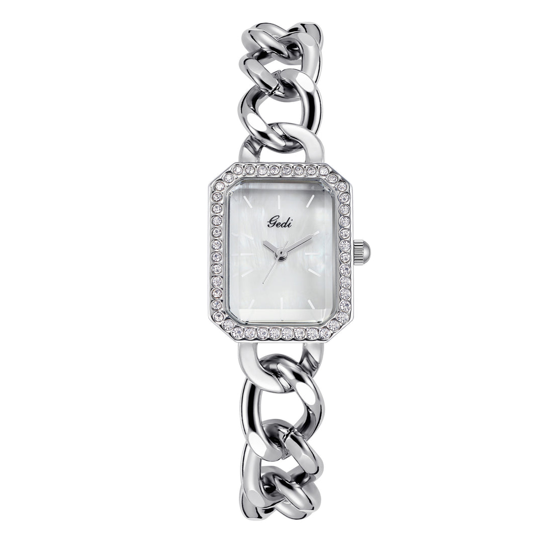 Square Watch Women's Light Luxury and egyszerűség órája