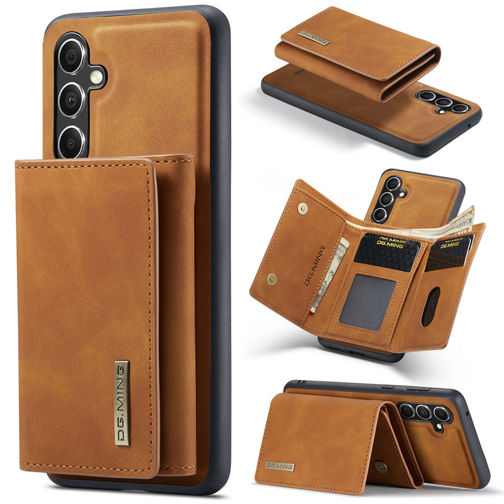 Starke magnetische Brieftasche Schutzhülle Zwei-in-ein-Magnet-Brieftasche Telefonhülle