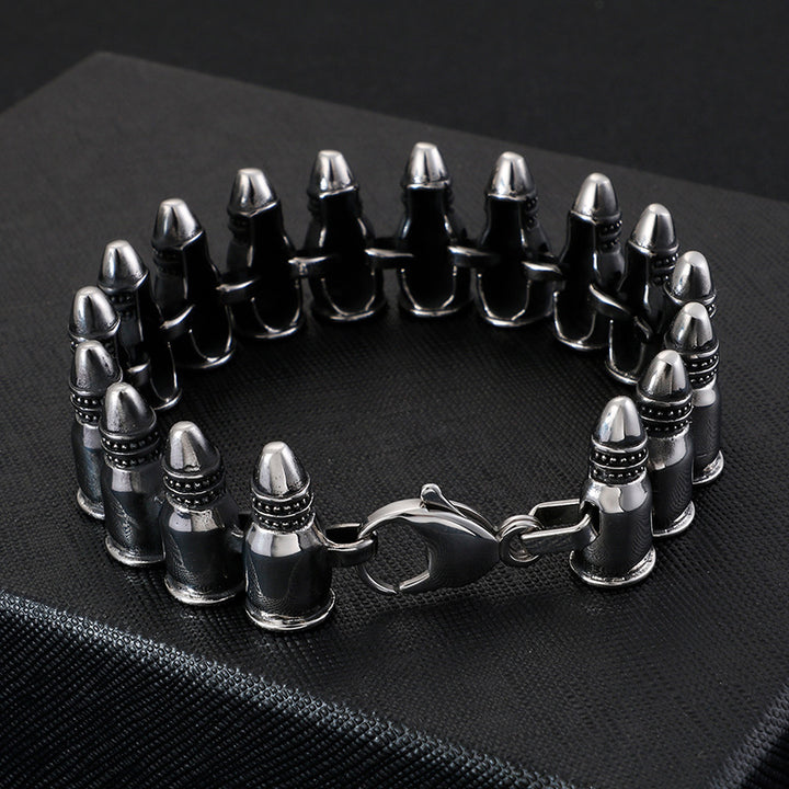 Europäisches und amerikanisches personalisiertes Punk -Gothic -Rock -Armband