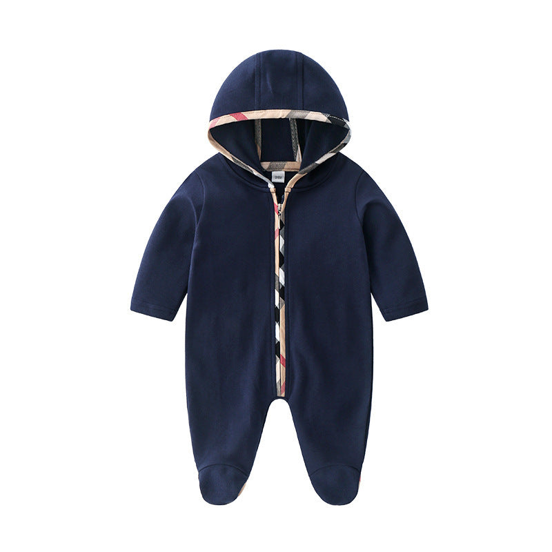 Baby Clothes Newborn Baby Padded One-piece Cute Outer Suit