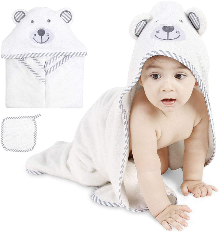 Детская ванна полотенце медведь ушное полотенце плюшевое одеяло с капюшоном для капюшона