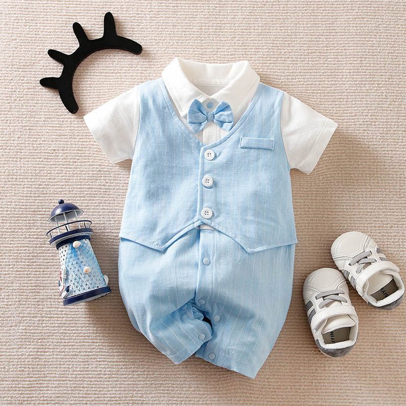Erkek bebek beyefendi tulum bebek sonbahar kıyafetleri
