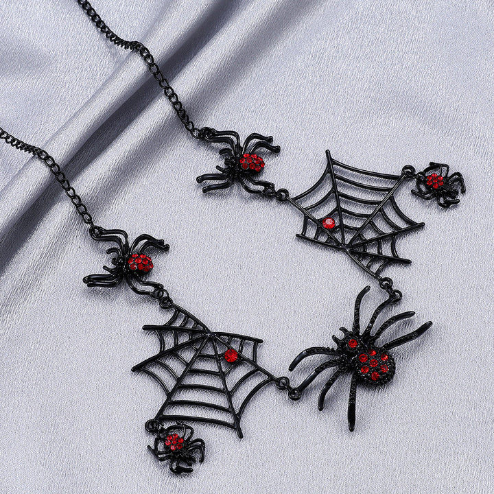 Halloween Spider and Spider Naszyjnik osobowość