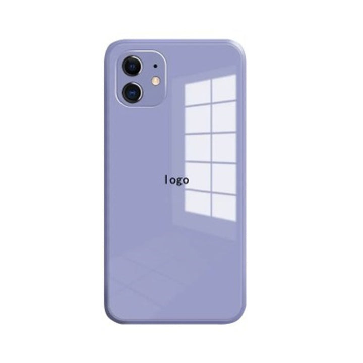 Applicable To Liquid Silicone Glass Phone Case