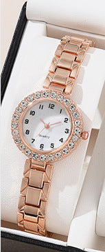 Women's Diamond Quartz Watch Trendy All-Match