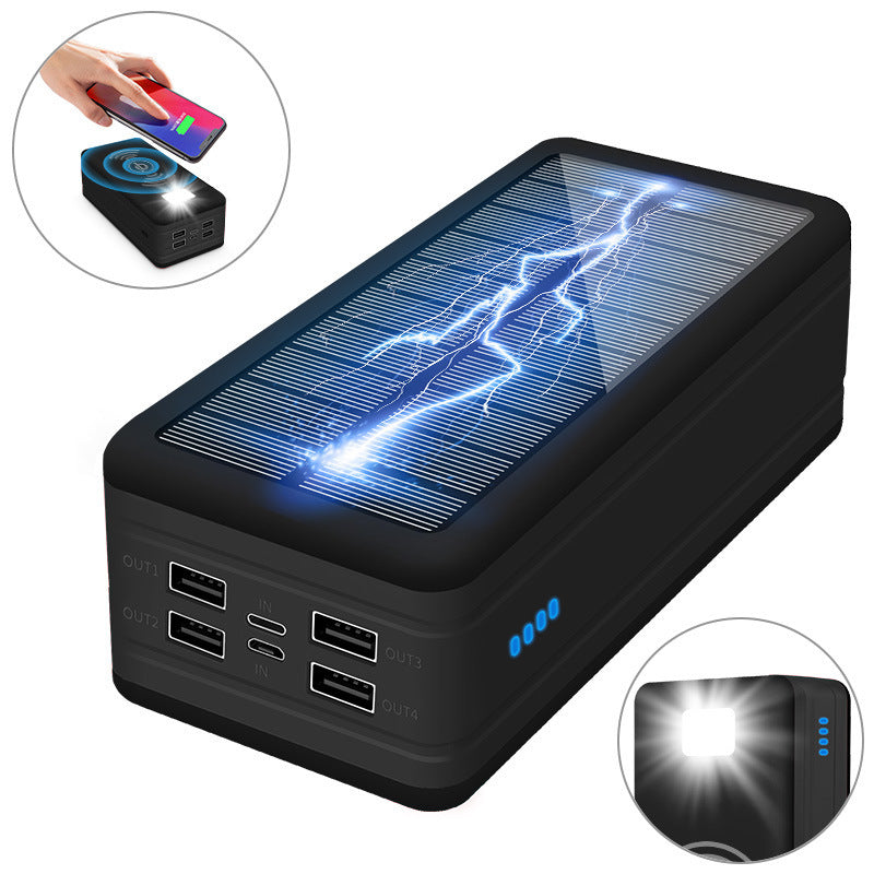 Grote capaciteit Solar Wireless Power Bank