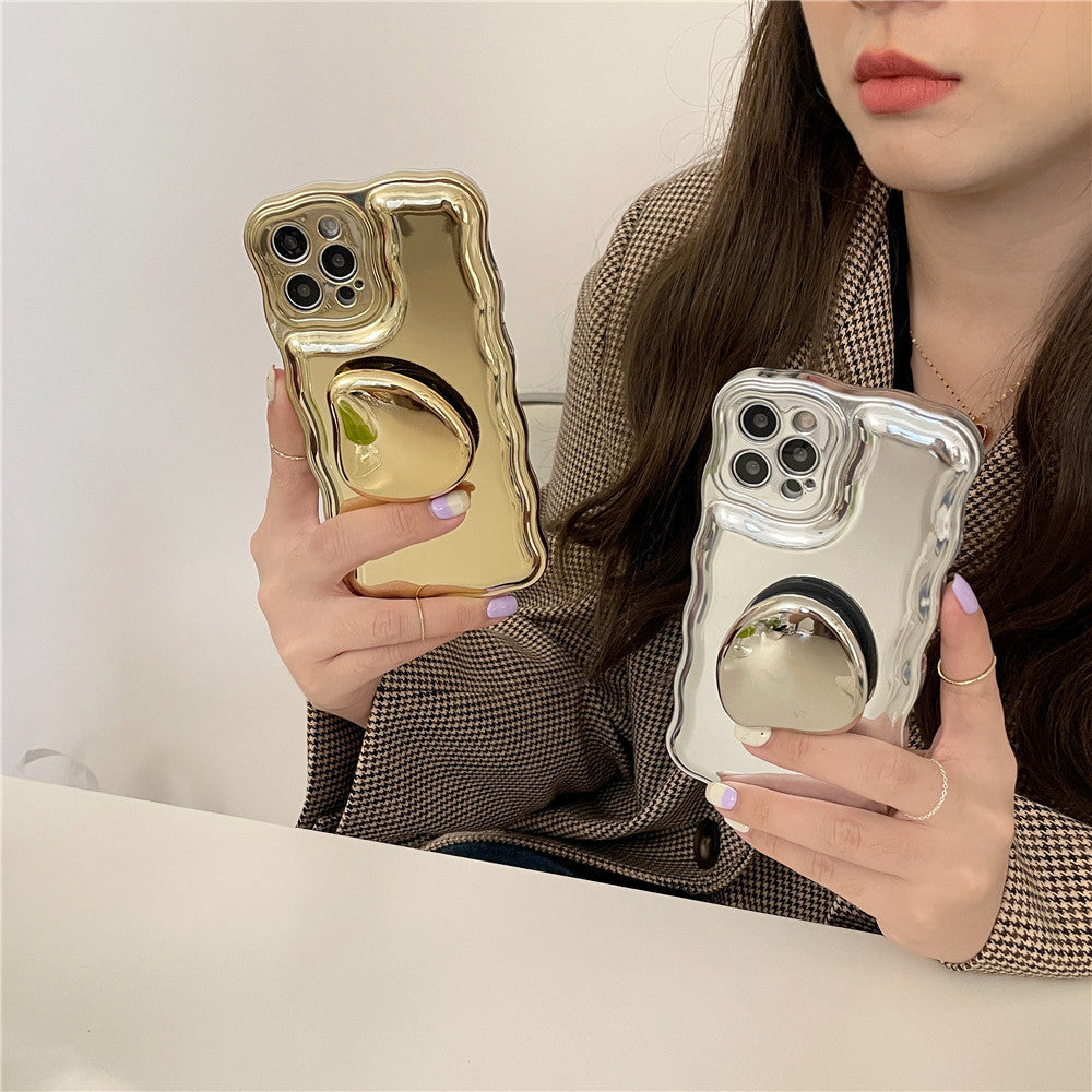Simple Electroplating Air Cushion Phone Case