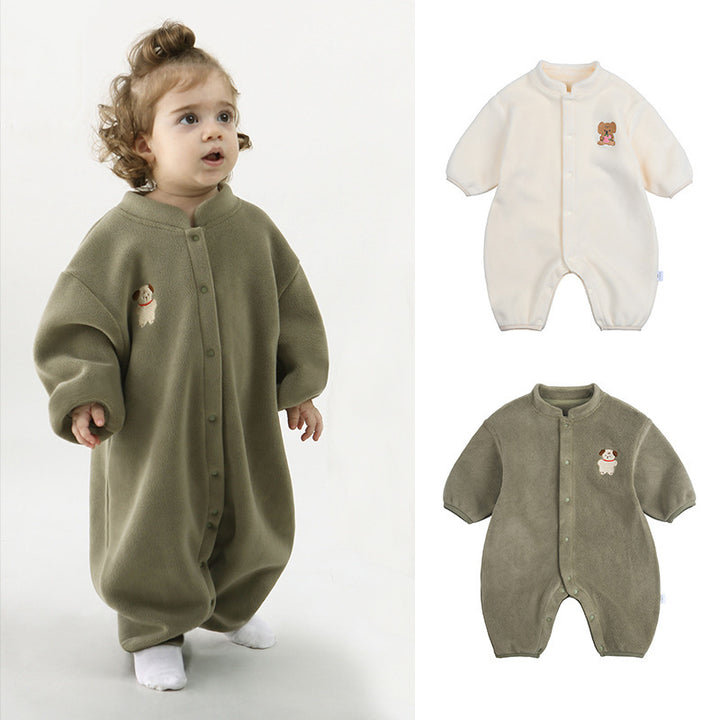 Kalınlaşmış pijamalar bebek kış kıyafetleri